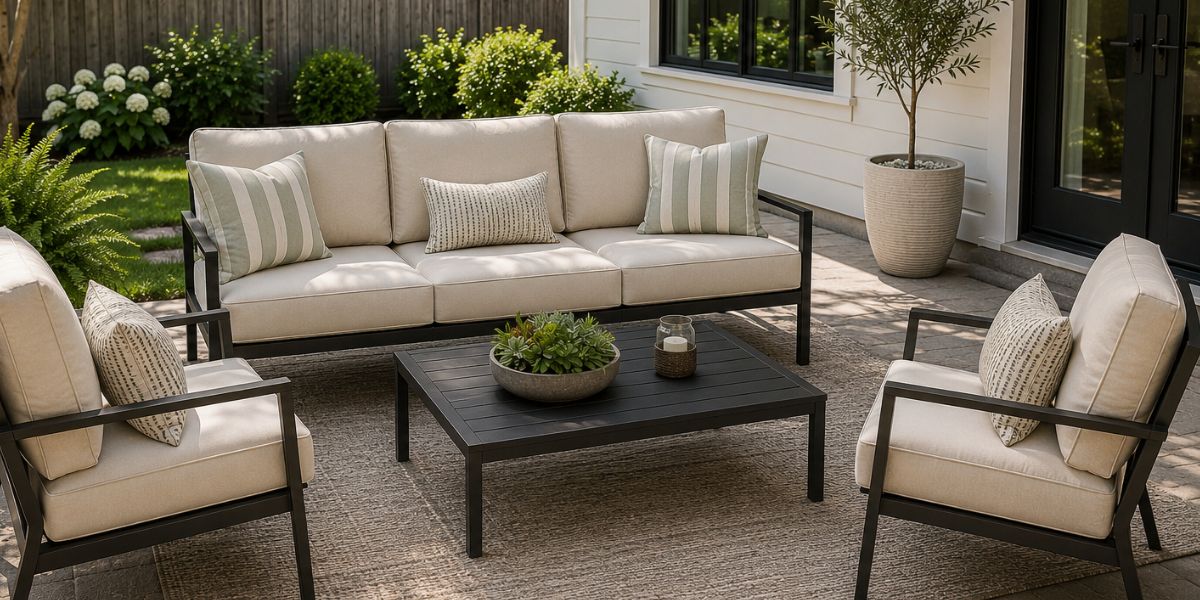 5 Easy Patio Refresh Ideas Using Cushions, Curtains & Outdoor Fabrics