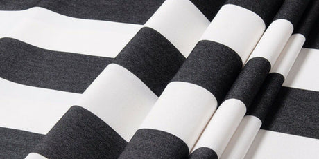 Abundance of Black and White Cushions Enhance Stunning Outdoor Spaces - Patio Lane