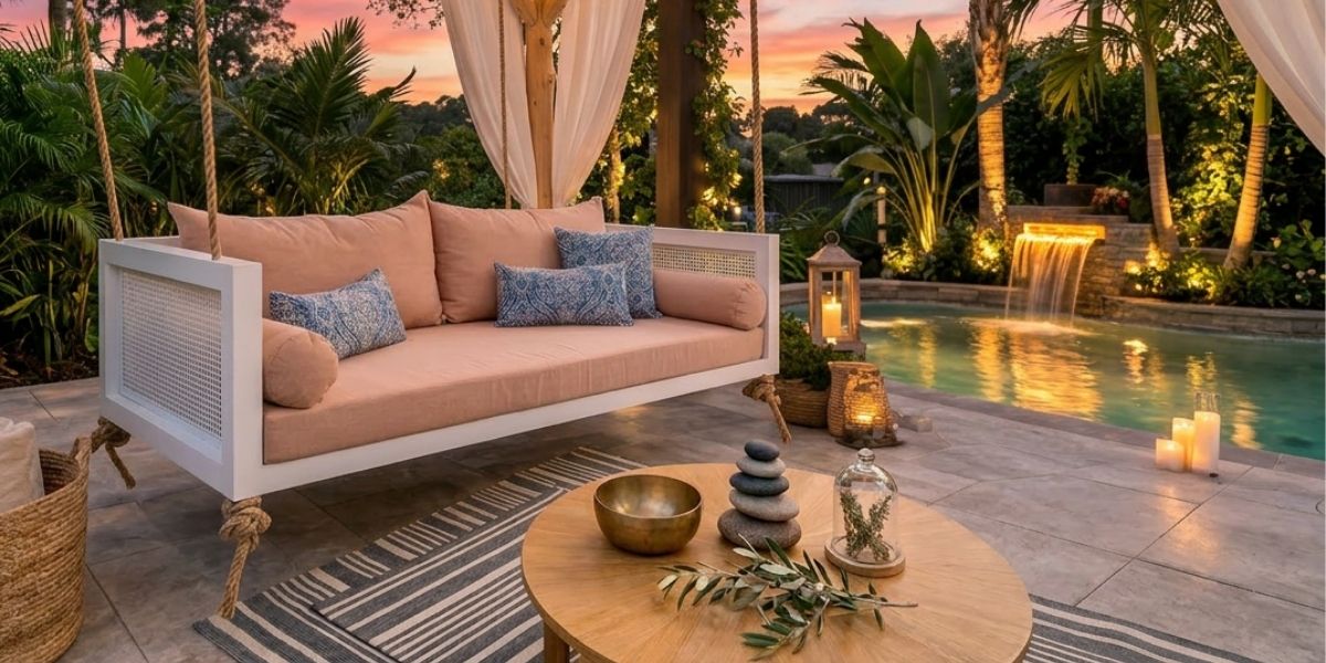 Luxury Outdoor Swing Bed