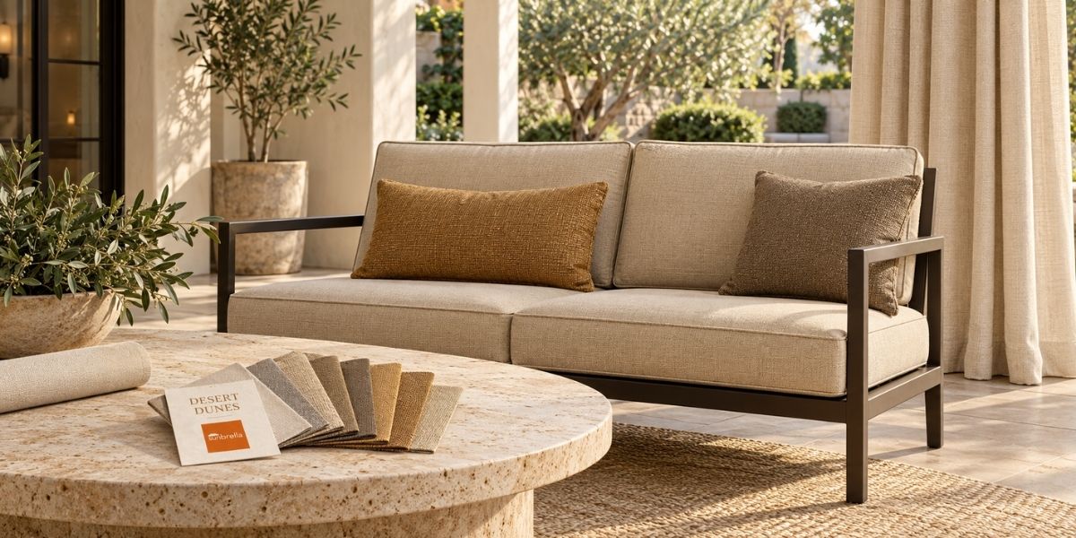 From Swatch to Custom: Explore Sunbrella Sample Packs for Cushions, Pillows & Curtains - Patio Lane