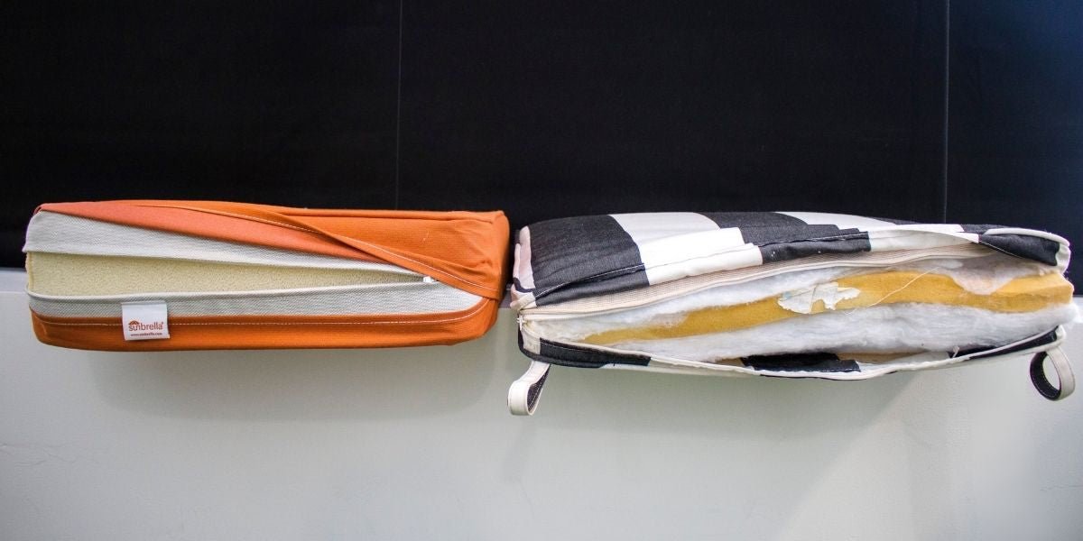 Patio Lane Custom Sunbrella Cushion vs. Frontgate. Who wins? - Patio Lane
