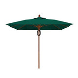Fiberbuilt 10ft Square Augusta Umbrella With Sunbrella Fabric