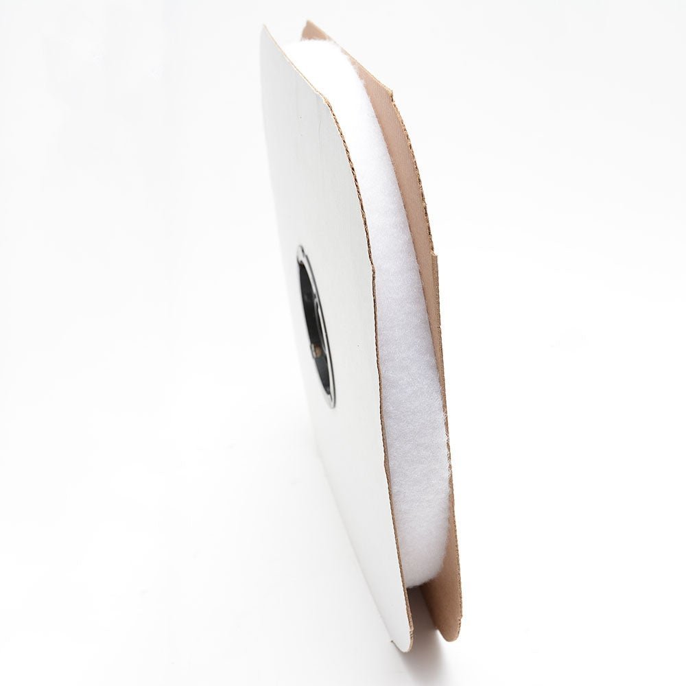 1 inch Velcro Polyester Loop - White (25 yd. Roll)