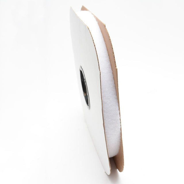 1 inch Velcro Polyester Loop - White (25 yd. Roll)