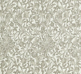 Scalamandre Bali Floral Stone SC 000127195 Isola Collection Upholstery Fabric