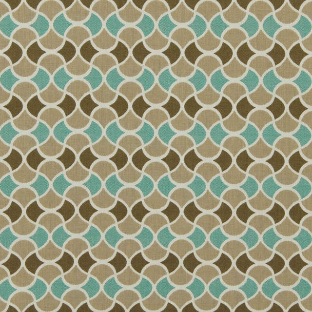 Robert Allen Sunbrella Carrington Turquoise Upholstery Fabric
