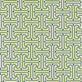 Duralee Blue / Avocado 15699-71 Upholstery Fabric