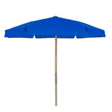 Fiberbuilt 7.5ft Beach Hexagon Umbrella - Natural Ash Push Up Lift Pole With Sunbrella Fabric