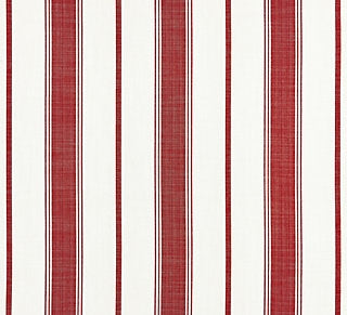 Scalamandre Sconset Stripe Currant SC 000227110 Chatham Stripes and Plaids Collection Upholstery Fabric