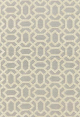 Schumacher San Remo Fret Dove Grey 66060 Cote D'Azur Collection Upholstery Fabric