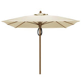 Fiberbuilt 6ft Square Oceana Umbrella With Sunbrella Fabric