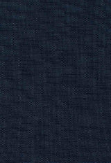 Schumacher Cap Ferrat Weave Navy 65934 Cote D-Azur Collection Upholstery Fabric