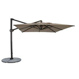 Fiberbuilt 10ft Cantilever Umbrella - Aluminum Trigger Lift Pole With Sunbrella Fabric