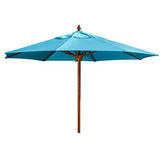 Fiberbuilt 9ft Octagon Augusta Umbrella With Sunbrella Fabric