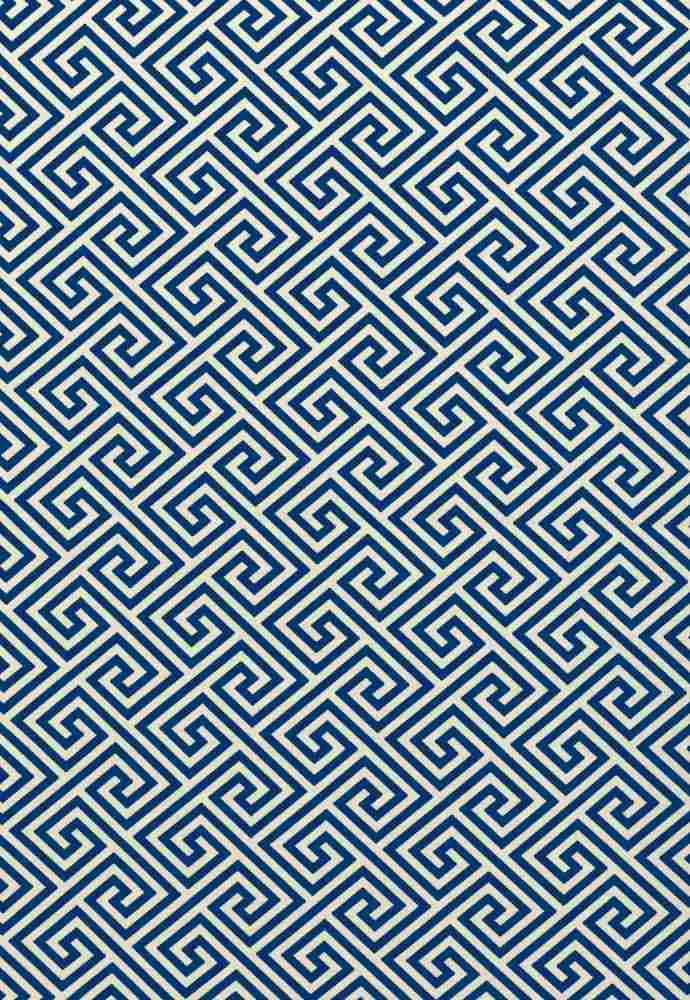Schumacher St. Tropez Navy 62901 Plein Air Collection Upholstery Fabric
