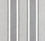 Scalamandre Wellfleet Stripe Zinc SC 000227111 Chatham Stripes and Plaids Collection Upholstery Fabric