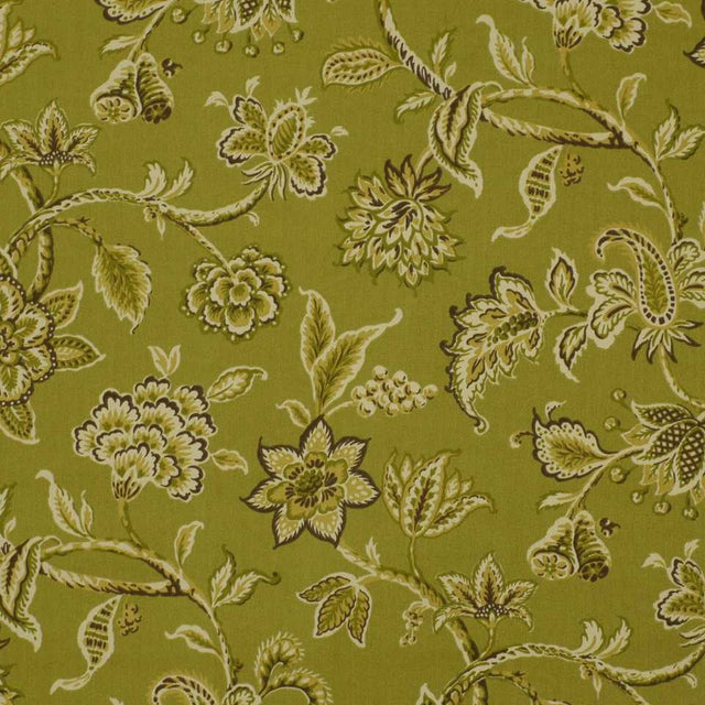 Robert Allen Sea Breeze Fennel 162185 Indoor / Outdoor Drapery Fabric