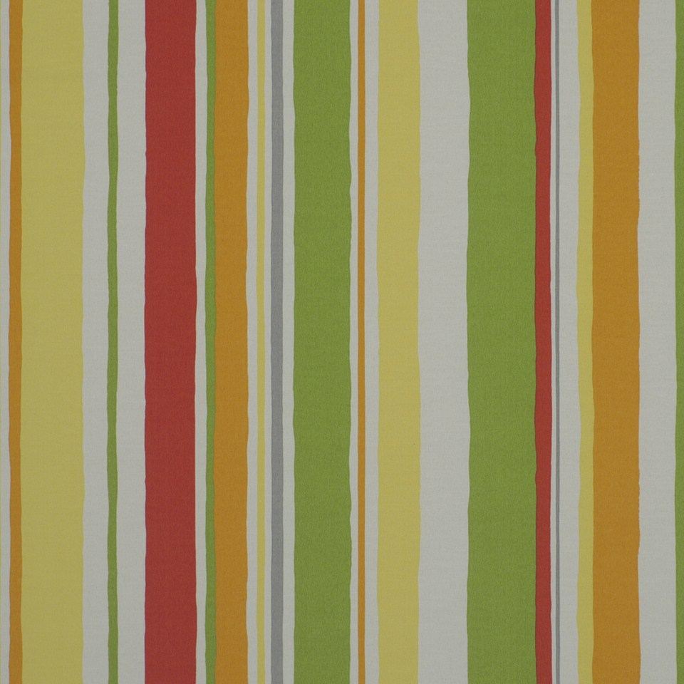 Robert Allen Baja Stripe Poppy 207628 Indoor/Outdoor Drapery Fabric