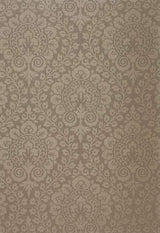 Schumacher Amalfi Damask Smoke 64692 Cote D-Azur Collection Upholstery Fabric