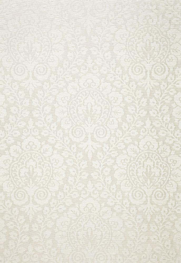 Schumacher Amalfi Damask Natural 64690 Cote D-Azur Collection Upholstery Fabric