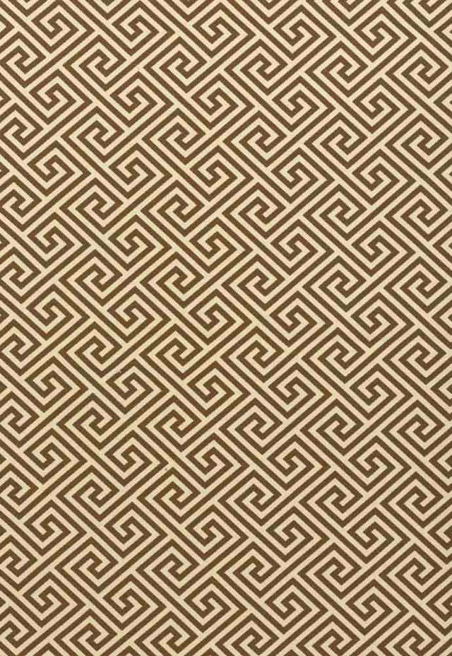 Schumacher St. Tropez Teak 62906 Plein Air Collection Upholstery Fabric
