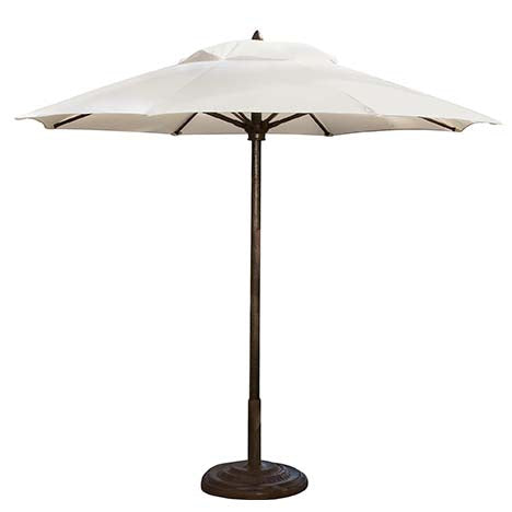 Fiberbuilt 9ft Octagon Diamante Umbrella With Sunbrella Fabric