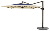 Fiberbuilt 10ft Cantilever Umbrella - Aluminum Trigger Lift Pole With Sunbrella Fabric