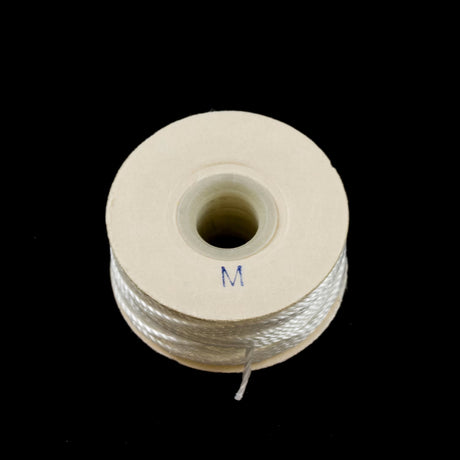 Coats Ultra Dee Polyester Bobbins #M Size 138 White (144 pack)