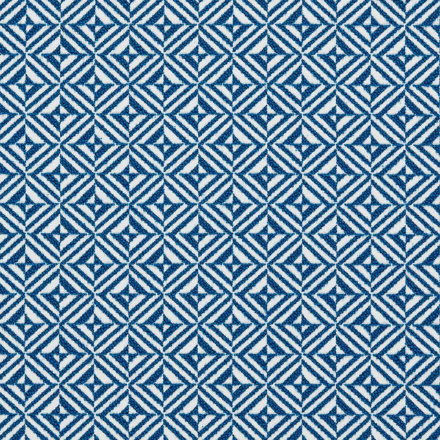 Clarke and Clarke Coronado Cobalt F1795-02 Alfresco Indoor Outdoor Weaves Collection Upholstery Fabric