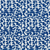 Clarke and Clarke Kaleia Cobalt F1796-01 Alfresco Indoor Outdoor Weaves Collection Upholstery Fabric