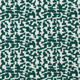Sample of Clarke and Clarke Kaleia Forest F1796-04 Alfresco Indoor Outdoor Weaves Collection Upholstery Fabric