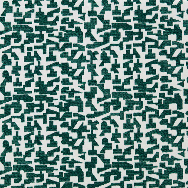 Sample of Clarke and Clarke Kaleia Forest F1796-04 Alfresco Indoor Outdoor Weaves Collection Upholstery Fabric