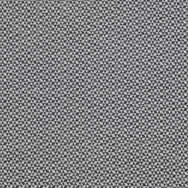 Sample of Clarke and Clarke Morro Ebony F1797-04 Alfresco Indoor Outdoor Weaves Collection Upholstery Fabric