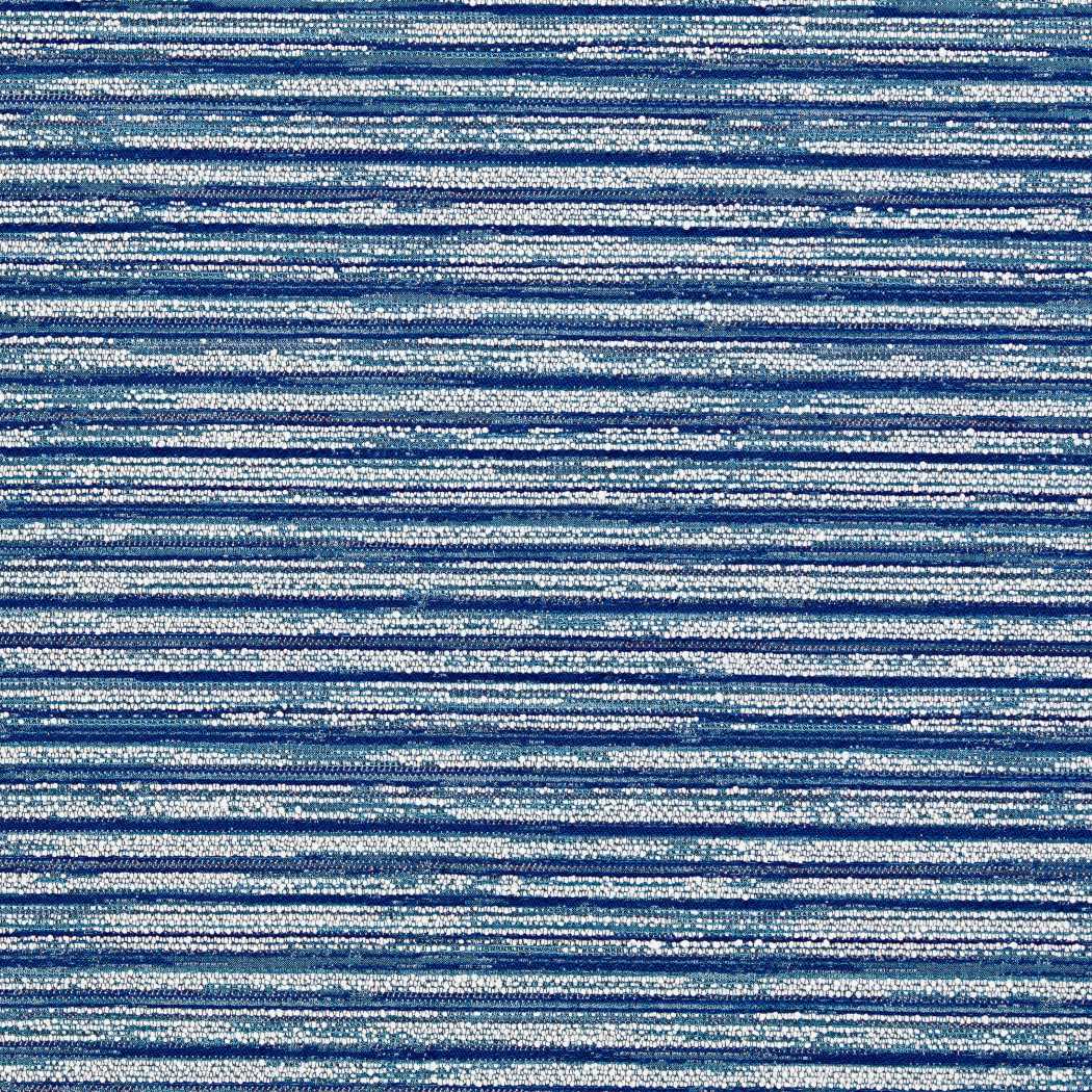 Sample of Clarke and Clarke Waikiki Cobalt F1798-02 Alfresco Indoor Outdoor Weaves Collection Upholstery Fabric