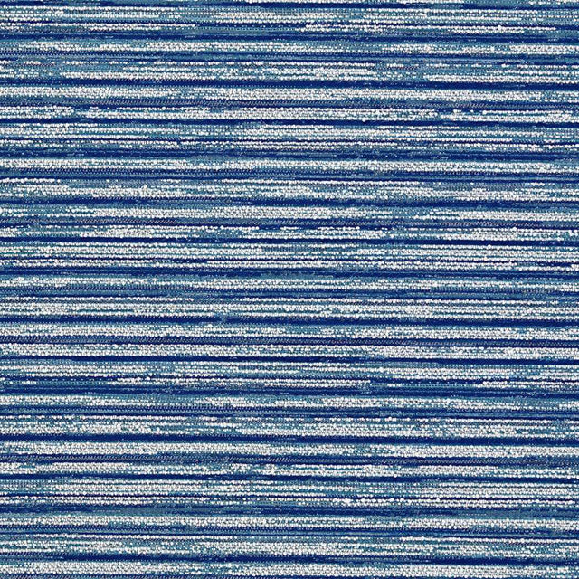 Sample of Clarke and Clarke Waikiki Cobalt F1798-02 Alfresco Indoor Outdoor Weaves Collection Upholstery Fabric
