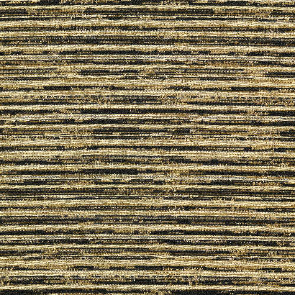 Sample of Clarke and Clarke Waikiki Gold F1798-05 Alfresco Indoor Outdoor Weaves Collection Upholstery Fabric