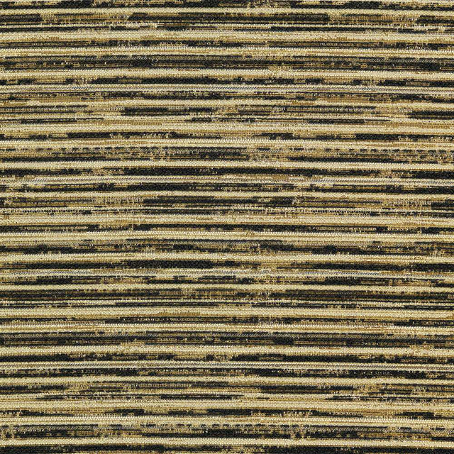 Sample of Clarke and Clarke Waikiki Gold F1798-05 Alfresco Indoor Outdoor Weaves Collection Upholstery Fabric