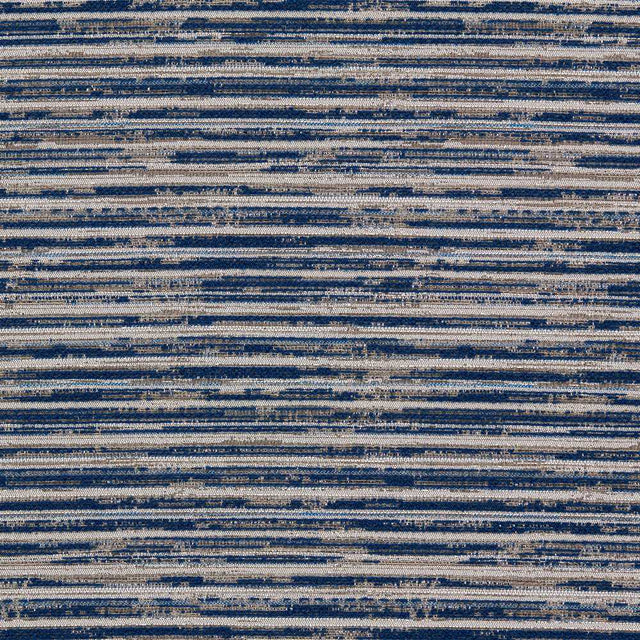 Clarke and Clarke Waikiki Midnight F1798-07 Alfresco Indoor Outdoor Weaves Collection Upholstery Fabric