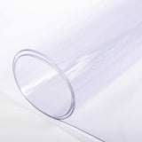 By the Yard - Okamoto Clear Plastic 20 Gauge x 54 inches w/paper Clear