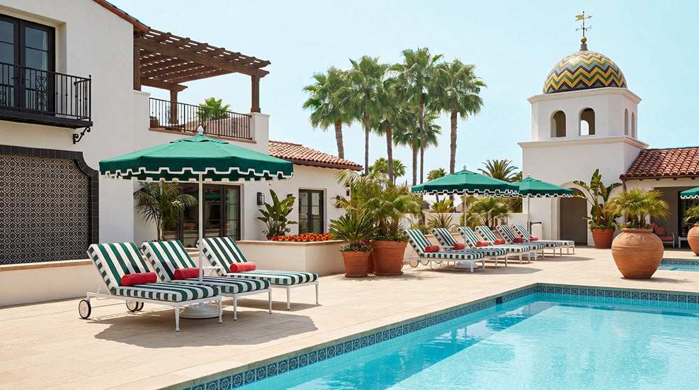 Fiberbuilt 11ft Octagon Riva Umbrella With Sunbrella Fabric