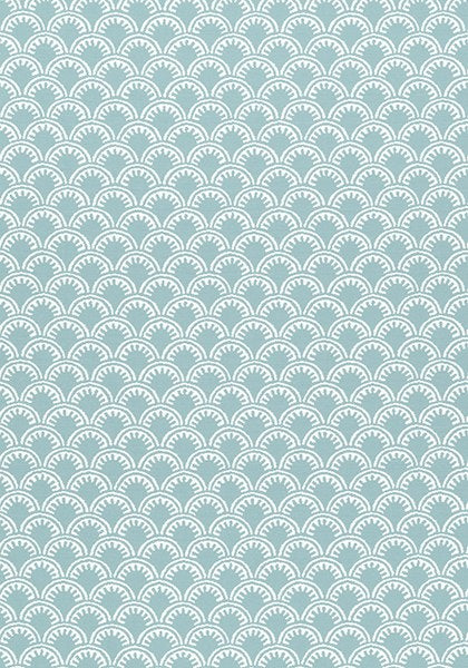 Thibaut Maisie Aqua W74642 Festival Collection Upholstery Fabric