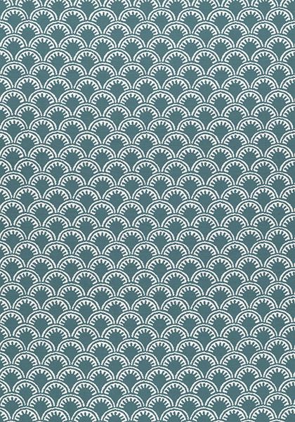 Thibaut Maisie Teal W74644 Festival Collection Upholstery Fabric