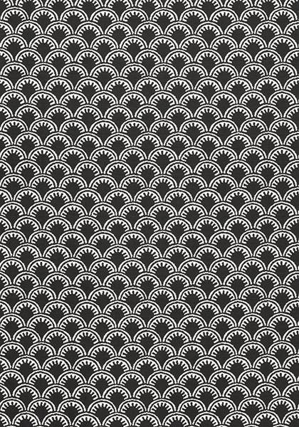 Thibaut Maisie Black W74646 Festival Collection Upholstery Fabric