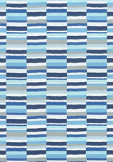 Thibaut Carnivale All Blue W74690 Festival Collection Upholstery Fabric