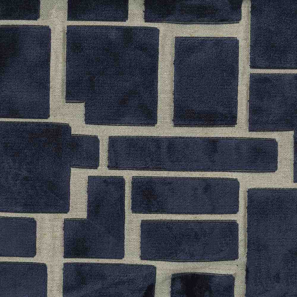ABBEYSHEA Aura 308 Navy Indoor Upholstery Fabric