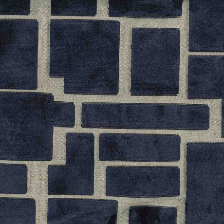 ABBEYSHEA Aura 308 Navy Indoor Upholstery Fabric