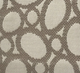 Old World Weavers Madagascar Ovals FR Taupe F3 00038038 Madagascar Collection Upholstery Fabric
