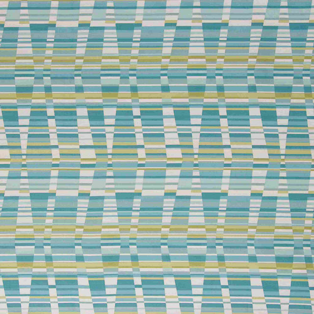 Bella Dura Thirasia Cyan 7380 Upholstery Fabric