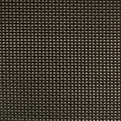 By the Roll - Textilene 80 Black / Brown T18DET022 72 inch Shade / Mesh Fabric