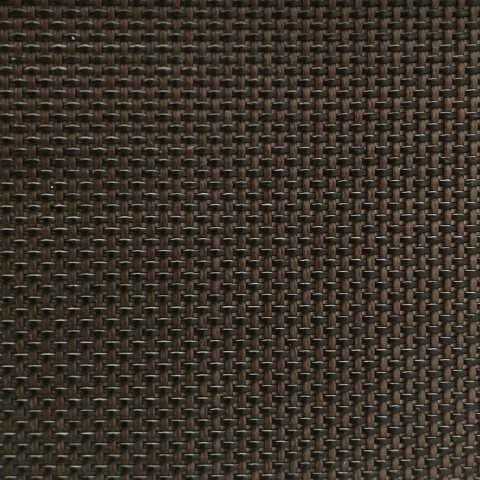 By the Roll - Textilene 90 Black / Brown T18DCT025 36 inch Shade / Mesh Fabric